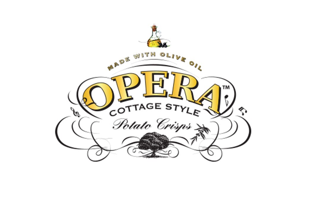 Opera Cottage Style Potato Crisps, Italian Herbs   Pack  55 grams